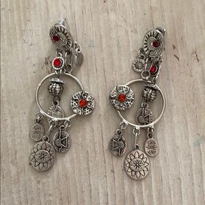 Crezus Bijoux earrings set silver
